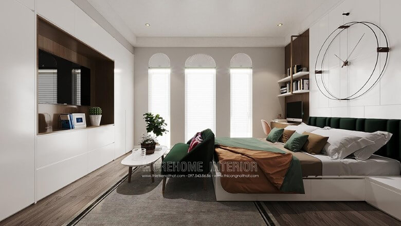 Giường ngủ biệt thự Giường ngủ biệt thự