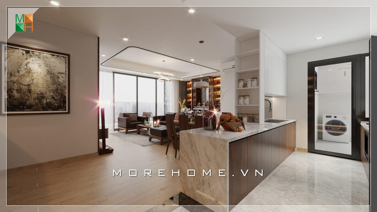 Ngắm nhìn mẫu thiết kế nội thất phong cách hiện đại cho chung cư, nhà phố, biệt thự với không gian mở, mang đến sự thoải mái, tiện nghi trong sinh hoạt cho gia chủ Thiết kế chung cư