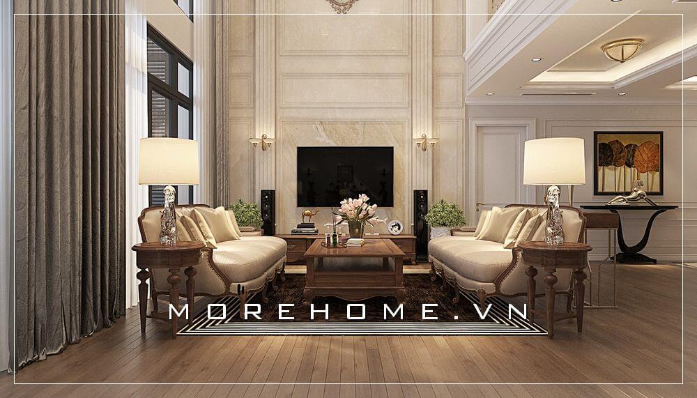 Sofa chung cư tân cổ điển Sofa chung cư tân cổ điển