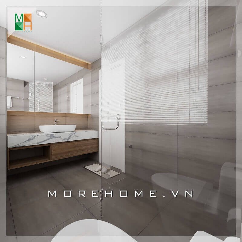 Ấn tượng 16 mẫu thiết kế nội thất phòng tắm căn hộ, nhà phố, biệt thự hiện đại, trẻ trung 
