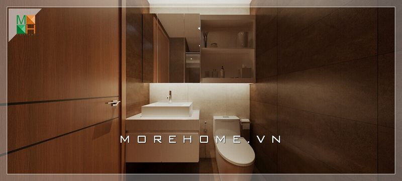 Thiết kế nội thất nhà vệ sinh đẹp, sang trọng cho chung cư cao cấp, biệt thự, nhà phố.