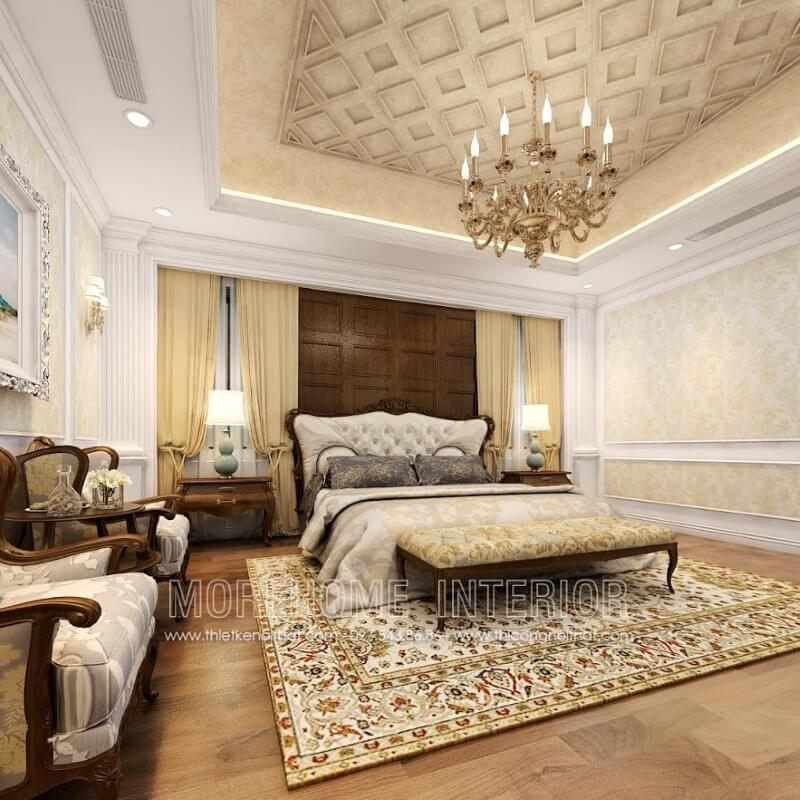 Bộ sưu tập +22 Giường ngủ tân cổ điển châu Âu thời thượng cho thiết kế căn hộ chung cư tại Hải Phòng