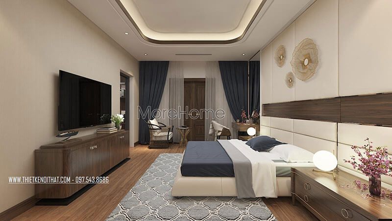 + 18 hình ảnh không gian phòng ngủ phong cách hiện đại sang trọng
