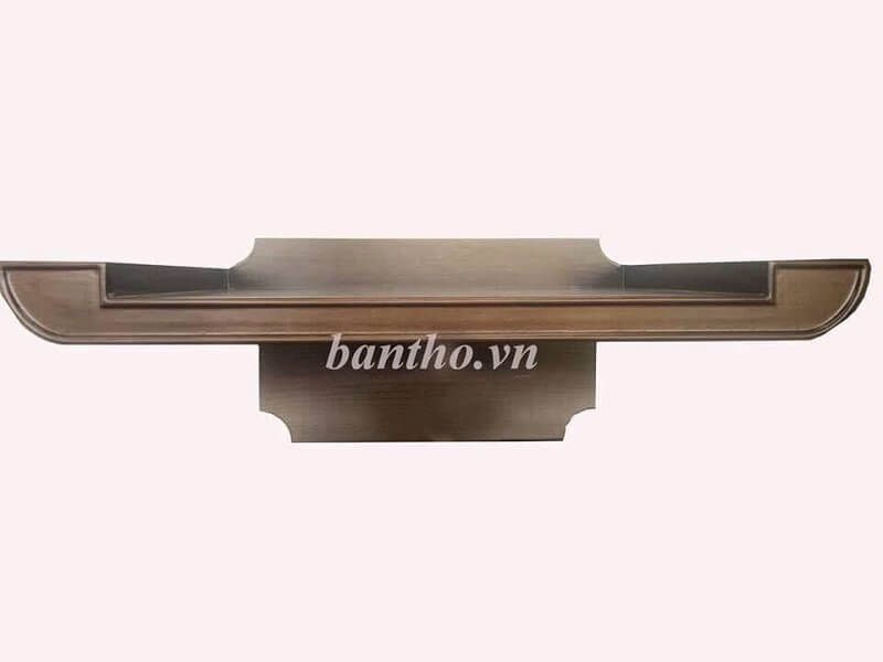 Mẫu bàn thờ treo tường đẹp cho chung cư với thiết kế hiện đại, nhỏ gọn được nhiều gia đình yêu thích và hướng đến.