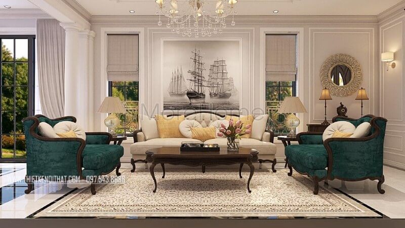 Sofa bọc nỉ nhung cao cấp kết hợp khung gỗ óc chó chất lượng tạo nên bộ sofa đẹp hoàn hảo hơn cả, một vẻ đẹp mà bất kì ai cũng mong ước được sở hữu